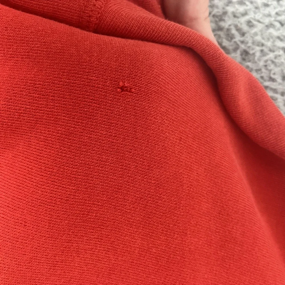 Polo Ralph‎ Lauren Hoodie Sweatshirt Mens XLT Tall Red Full Zip Polo Football